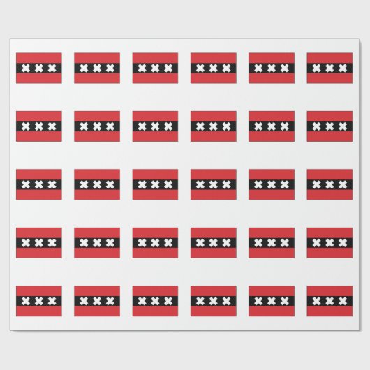 Amsterdam, Nederland Cadeaupapier (Vlak)