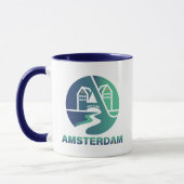 Amsterdam Nederland Europa Mok (Links)