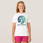 Amsterdam Nederland Europa T-shirt (Voorkant volledig)
