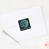 Amsterdam Nederland Europa Vierkante Sticker (Envelop)