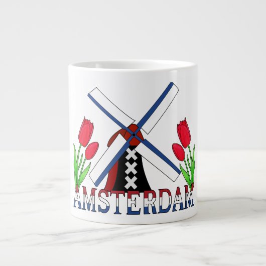 Amsterdam Nederland Grote Koffiekop (Voorkant)
