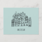 Amsterdam Nederland Holland City Souvenir Sinaasap Briefkaart (Voorkant)