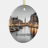 Amsterdam Nederland Holland Nederlands Souvenir Keramisch Ornament (Rechts)