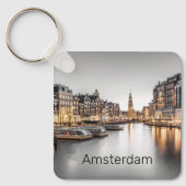 Amsterdam Nederland Holland Nederlands Souvenir Sleutelhanger (Voorkant)