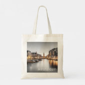 Amsterdam Nederland Holland Nederlands Souvenir Tote Bag (Achterkant)