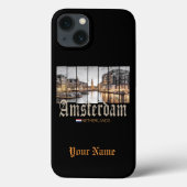 Amsterdam Nederland Holland  souvenir Case-Mate iPhone Case (Achterkant)