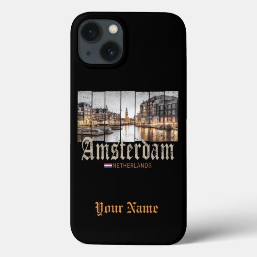 Amsterdam Nederland Holland souvenir Case-Mate iPhone Case (Achterkant)