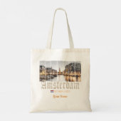 Amsterdam Nederland Holland souvenir Tote Bag (Achterkant)