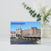 Amsterdam — Nederland —[kan.k] Briefkaart (Staand voorkant)