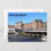Amsterdam — Nederland —[kan.k] Briefkaart (Voorkant / Achterkant)