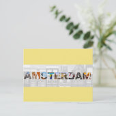 Amsterdam Nederland Kanaalhuizen Reisfoto's Briefkaart (Staand voorkant)