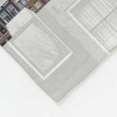 Amsterdam Nederland Kanaalhuizen Reisfoto's Fleece Deken (Hoek)