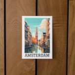 Amsterdam Nederland Kanaalreizen Briefkaart<br><div class="desc">Bekijk dit prachtige briefkaart met de unieke architectuur van de Nederlandse hoofdstad Amsterdam. Maakt een geweldig souvenir en reisgeschenk voor elke toerist. Maak uw eigen en koop nu</div>