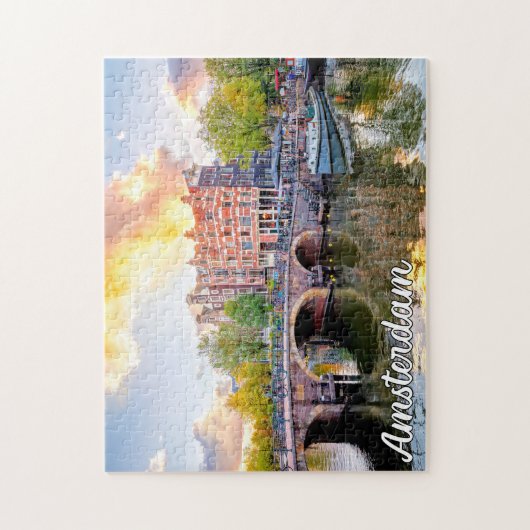 Amsterdam, Nederland Legpuzzel (Verticaal)