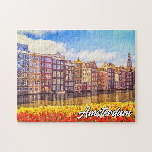 Amsterdam, Nederland Legpuzzel (Horizontaal)