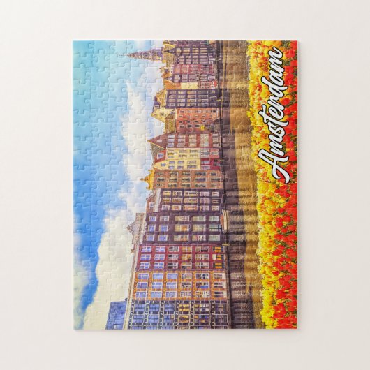 Amsterdam, Nederland Legpuzzel (Verticaal)