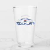 Amsterdam Nederland (Nederland) Glas (Achterkant)