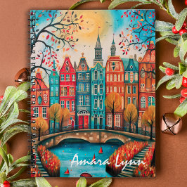 Amsterdam Nederland Notitieboek