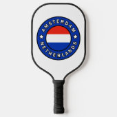 Amsterdam Nederland Pickleball Paddle (Voorkant)