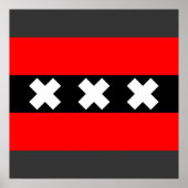 Amsterdam, Nederland Poster (Voorkant)