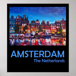 Amsterdam Nederland Poster