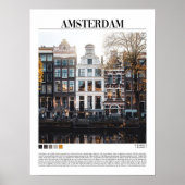 Amsterdam - Nederland Poster (Voorkant)