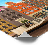 Amsterdam nederland poster (Hoek)