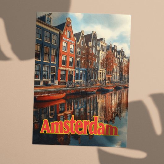  Amsterdam Nederland Reizen Briefkaart