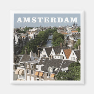 Amsterdam Nederland Reizen Koelkast Magnet