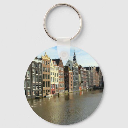 Amsterdam, Nederland Sleutelhanger (Voorkant)