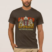 Amsterdam Nederland T-Shirt (Voorkant)