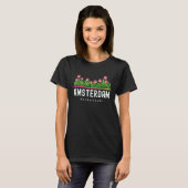 Amsterdam Nederland Tulpen T-shirt (Voorkant volledig)