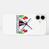 Amsterdam Nederland Windmolen en Tulips Case-Mate iPhone Case (Achterkant (horizontaal))