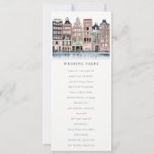 Amsterdam Nederlands landschapslandschapsprogramma Kaart (Achterkant)