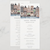 Amsterdam Nederlands landschapslandschapsprogramma Kaart (Voorkant / Achterkant)