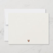 Amsterdam Nederlandse Gracht Watercolor Landschap  RSVP Kaartje (Achterkant)