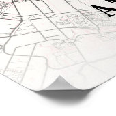 Amsterdam - Nederlandse Neapolitan City Map Poster (Hoek)