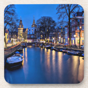 Amsterdam Night Wallpaper-67657 Bier Onderzetter