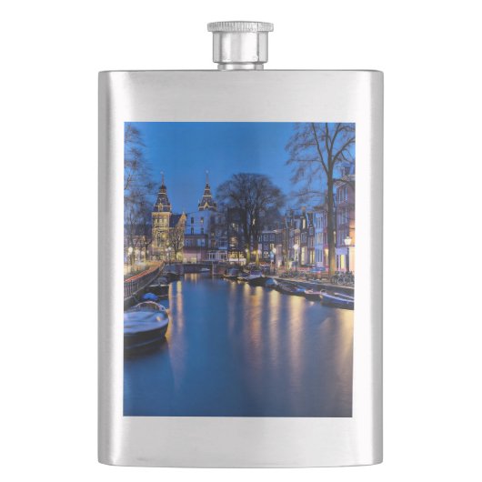 Amsterdam Night Wallpaper-67657 Flacon (Voorkant)