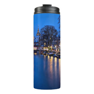 Amsterdam Night Wallpaper-67657 Thermosbeker