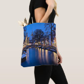 Amsterdam Night Wallpaper-67657 Tote Bag (Dichtbij)