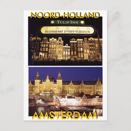 AMSTERDAM, NOORD-HOLLAND (Mojisola een Gbadamosi) Briefkaart (Voorkant)