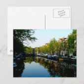 Amsterdam ochtends briefkaart (Voorkant / Achterkant)