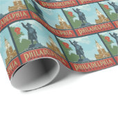 Amsterdam, PA | Independence Hall Cadeaupapier (Rol Hoek)