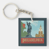 Amsterdam, PA | Independence Hall Sleutelhanger (Voorkant)