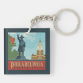 Amsterdam, PA | Independence Hall Sleutelhanger (Achterkant)