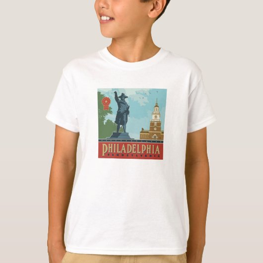 Amsterdam, PA | Independence Hall T-shirt (Voorkant)