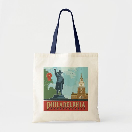 Amsterdam, PA | Independence Hall Tote Bag (Voorkant)