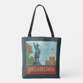 Amsterdam, PA | Independence Hall Tote Bag (Achterkant)