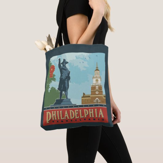 Amsterdam, PA | Independence Hall Tote Bag (Dichtbij)